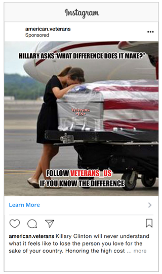 Illustration for article titled Here Are 14 Russian Ads That Ran on Facebook During The 2016 Election